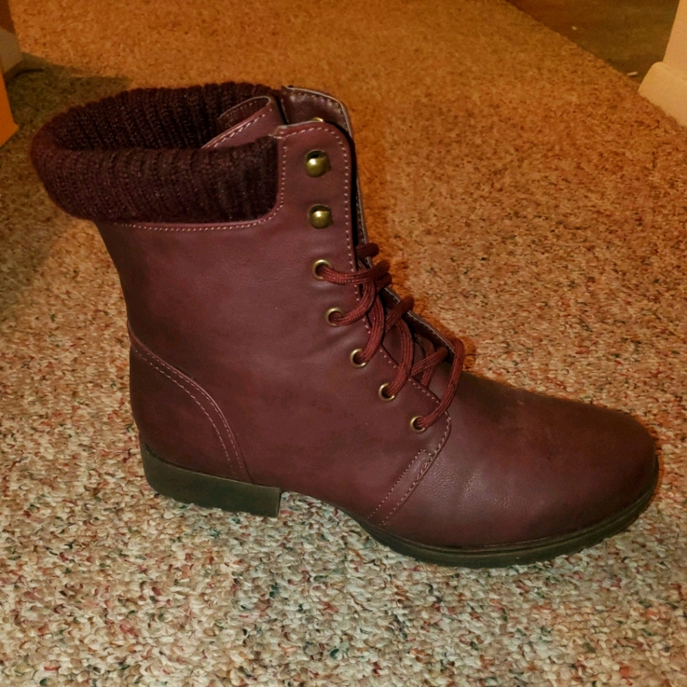 Lace-Up Booties